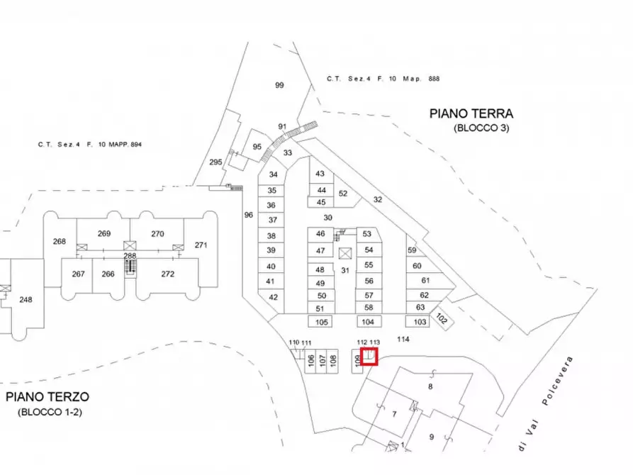 Immagine 4 di Posto auto in vendita  in V. San Biagio di Valpolcevera, 20, 16162 Genova GE, Italia a Genova