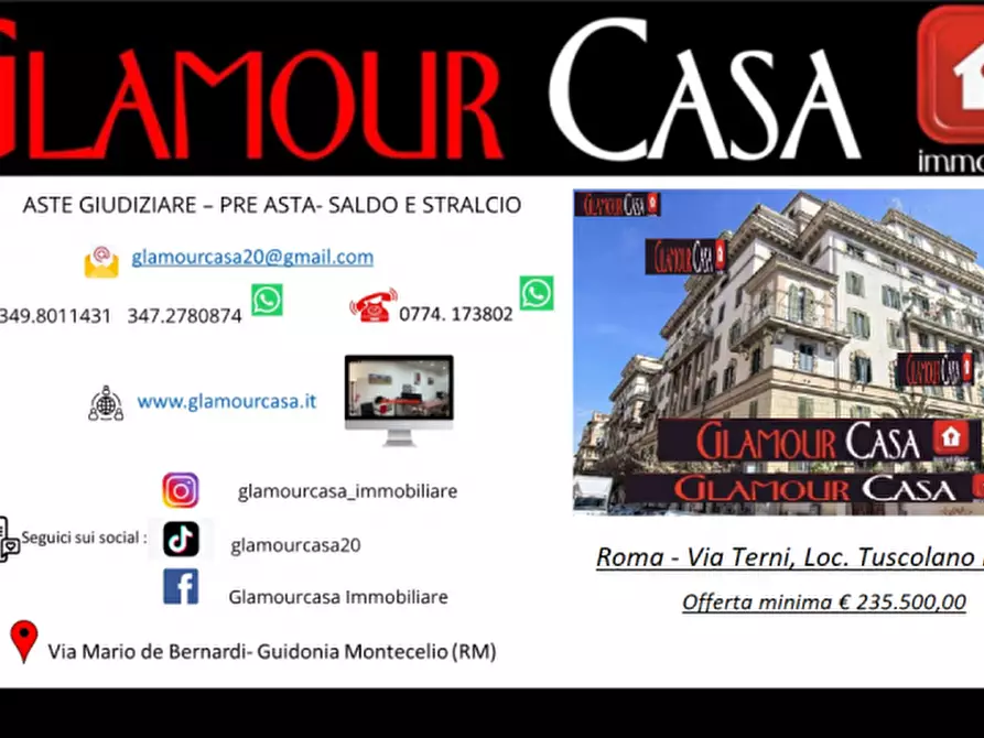 Immagine 1 di Appartamento in vendita  in Via Terni a Roma