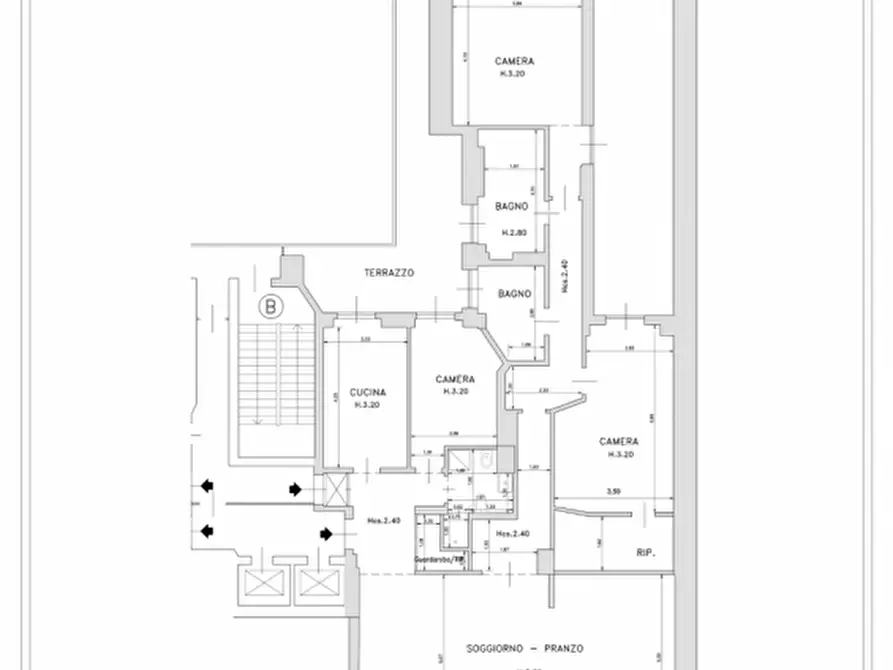 Immagine 52 di Appartamento in affitto  in Via Giacomo Leopardi 1 a Milano