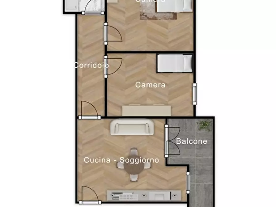 Immagine 23 di Appartamento in vendita  in Viale Regione Siciliana Nord Ovest 2396 a Palermo