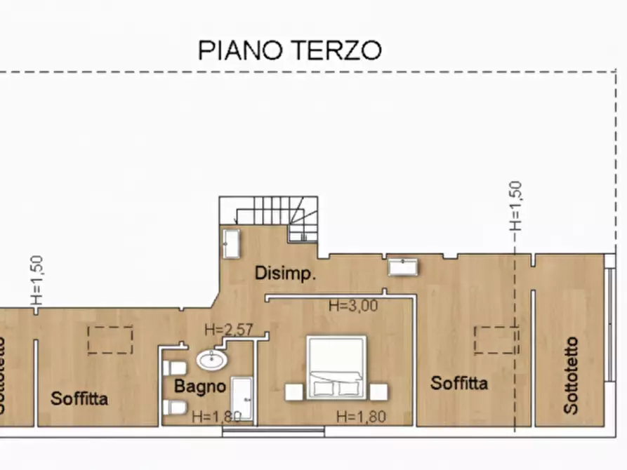 Immagine 27 di Appartamento in vendita  in Via Federico della Scala a San Pietro In Cariano