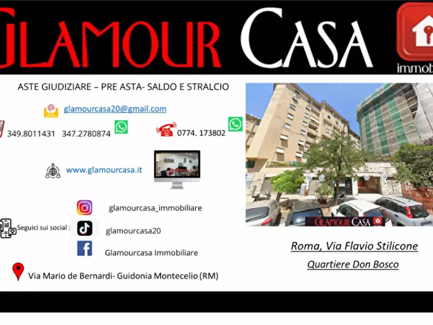 Immagine 1 di Appartamento in vendita  in Via Flavio Stilicone a Roma