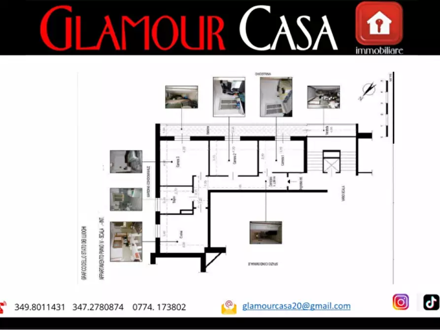 Immagine 4 di Appartamento in vendita  in Via Flavio Stilicone a Roma