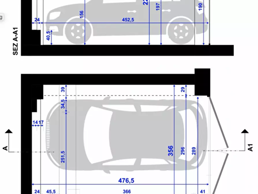 Immagine 2 di Garage in vendita  a Bologna