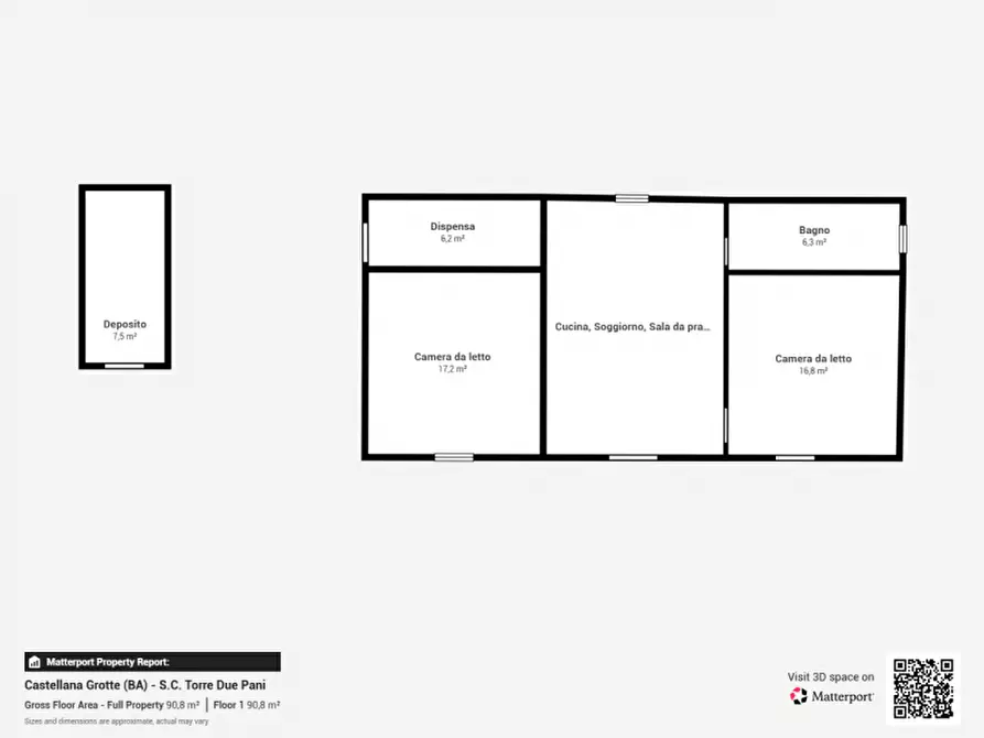 Immagine 26 di Casa indipendente in vendita  in strada comunale torre due pani 12 a Castellana Grotte
