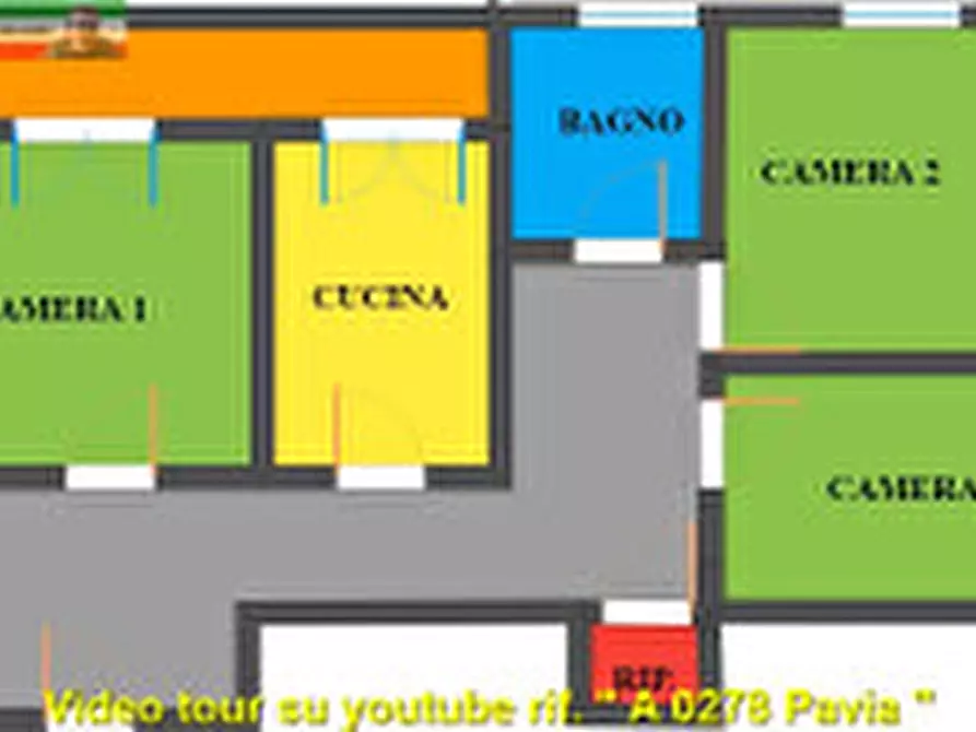 Immagine 3 di Camera in affitto  in VIA PETTENGHI a Pavia