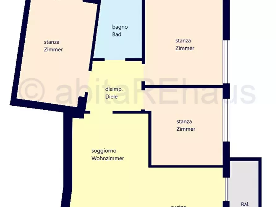 Immagine 16 di Appartamento in vendita  in Via della Visitazione - Mariaheimweg a Bolzano