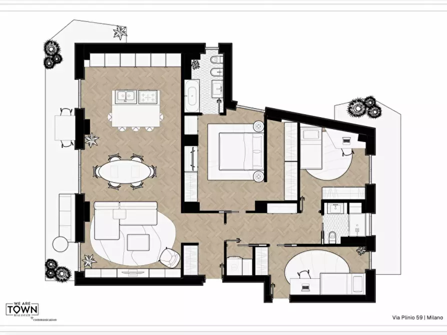 Immagine 46 di Appartamento in vendita  in Via Plinio 59 a Milano