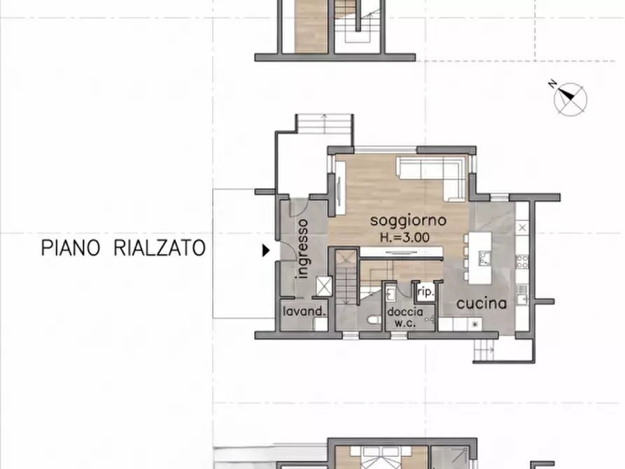 Immagine 46 di Casa trifamiliare in vendita  in via Giambologna a Casalecchio Di Reno