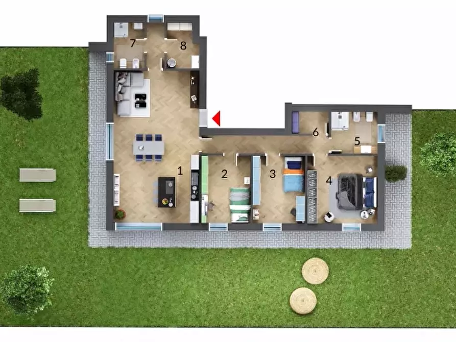 Immagine 1 di Appartamento in vendita  in Via Pietro Mascagni a Albignasego