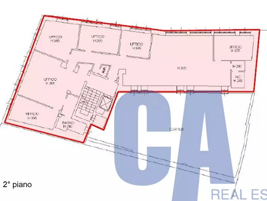 Immagine 15 di Palazzo in affitto  in PIAZZA CORDUSIO a Milano