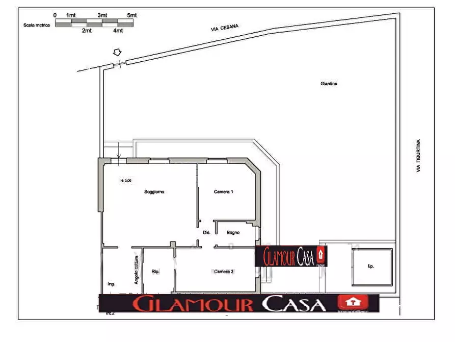Immagine 30 di Appartamento in vendita  in Via Tiburtina a Roma