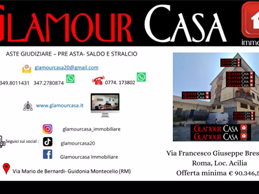 Immagine 1 di Appartamento in vendita  in Via Francesco Giuseppe Bressani a Roma