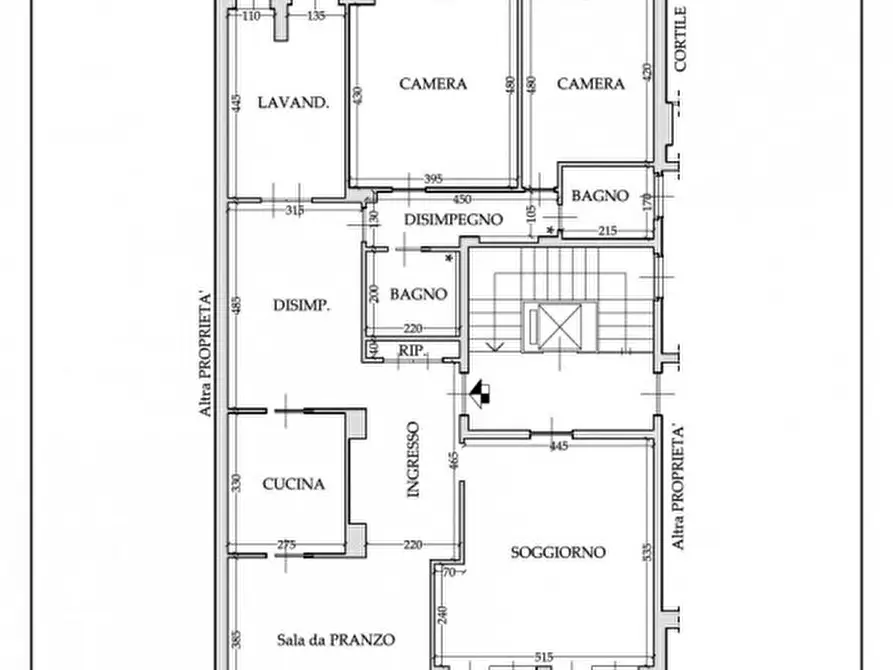 Immagine 29 di Attico in affitto  in Via Andrea Doria a Torino