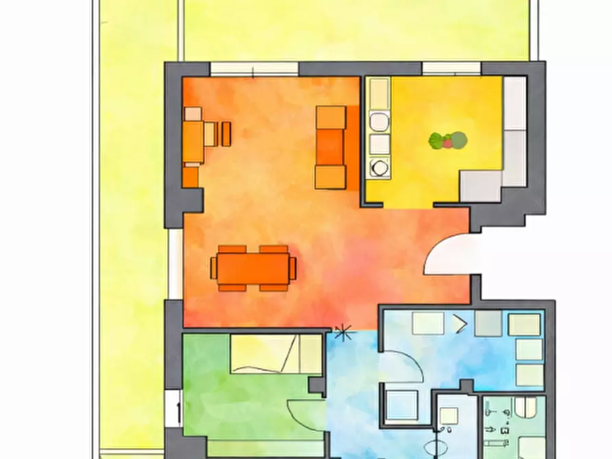 Immagine 4 di Attico in vendita  in Casalecchio Marullina a Casalecchio Di Reno