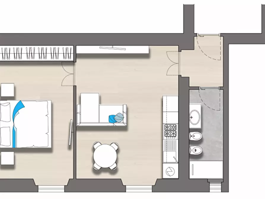 Immagine 17 di Appartamento in vendita  in Via Generale Giuseppe Govone 35 a Milano