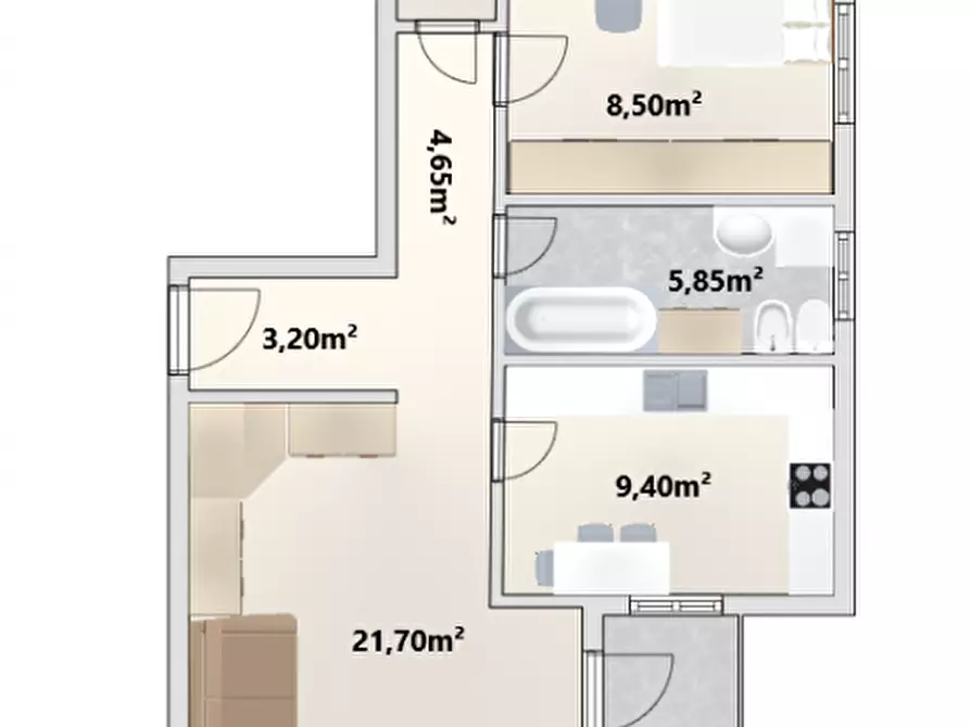 Immagine 17 di Appartamento in vendita  in Pfaarhofstraße a Bolzano