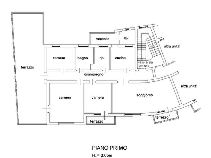 Immagine 6 di Appartamento in vendita  in Via Carlo Cattaneo, 9 a Treviso