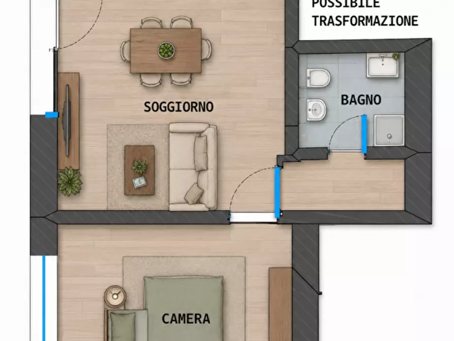 Immagine 45 di Appartamento in vendita  in VIA EMILIA 301 a San Lazzaro Di Savena