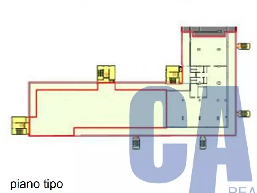 Immagine 14 di Ufficio in affitto  in STRADA MILANO FIORI a Assago