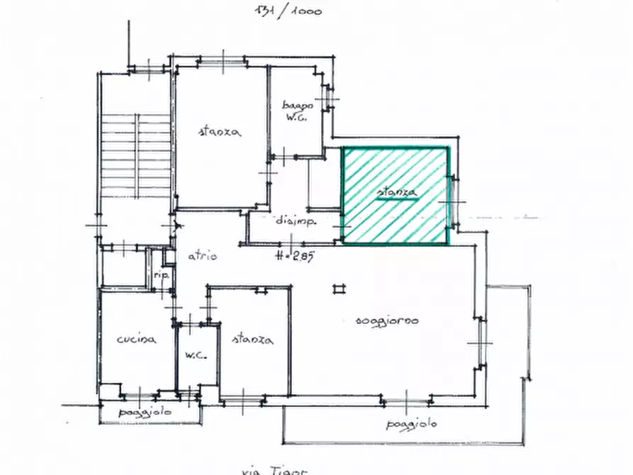 Immagine 24 di Camera in affitto  in Via Tigor 30 a Trieste