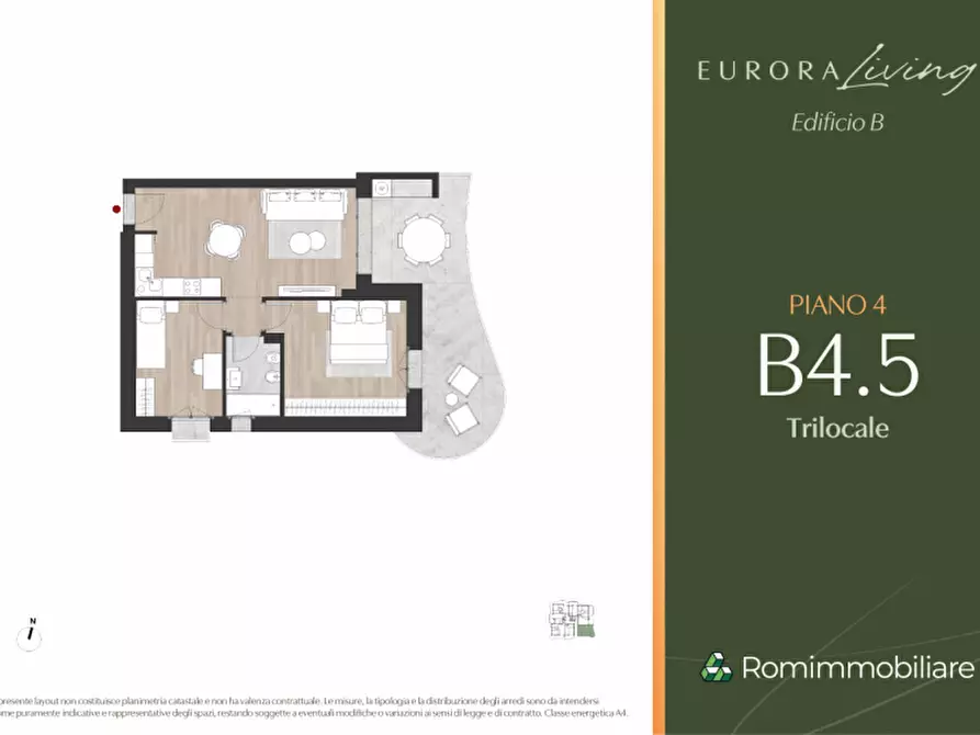 Immagine 13 di Appartamento in vendita  in Piazzale Giulio Douhet a Roma