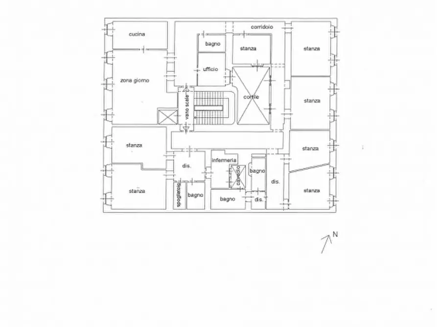 Immagine 2 di Ufficio in affitto  in Piazza San Giovanni 1 a Trieste