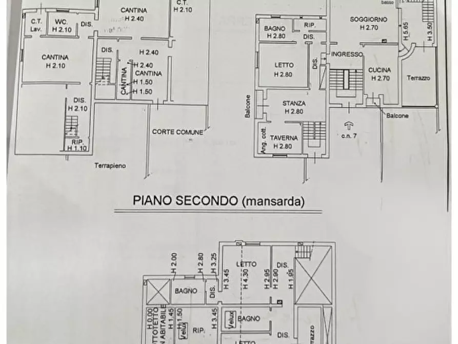 Immagine 39 di Casa bifamiliare in vendita  in Via della Libertà a Tresignana