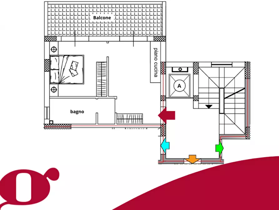 Immagine 10 di Appartamento in vendita  in via tenente sirio brigiano, 44 a Milazzo