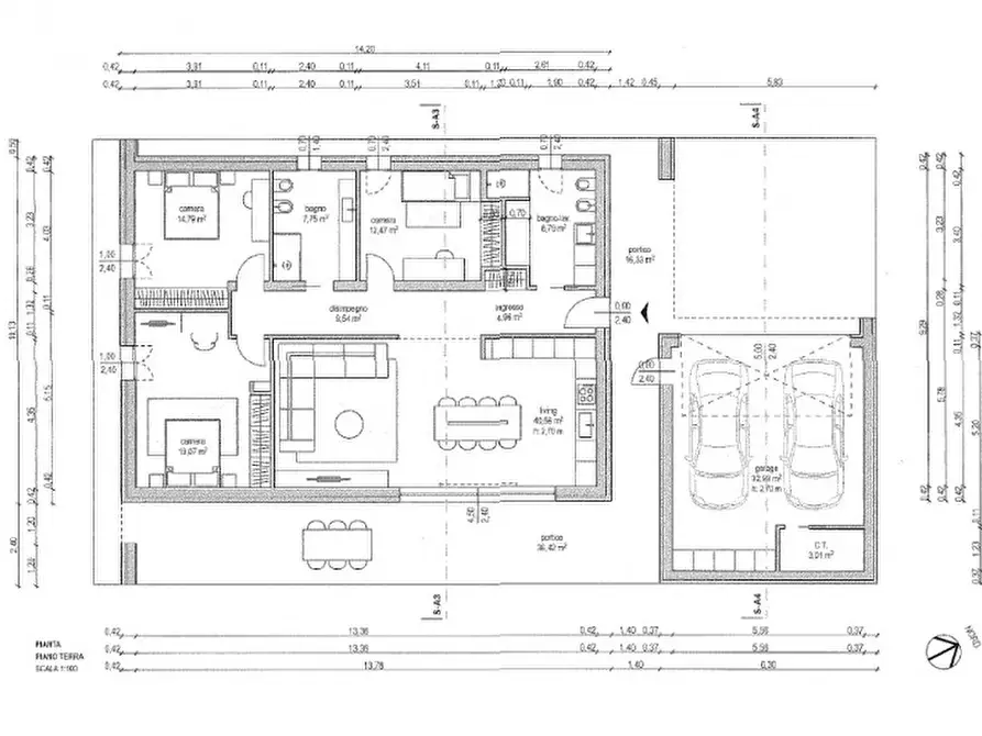 Immagine 4 di Villa in vendita  in Via Udine a Legnaro