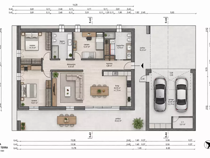 Immagine 5 di Villa in vendita  in Via Udine a Legnaro