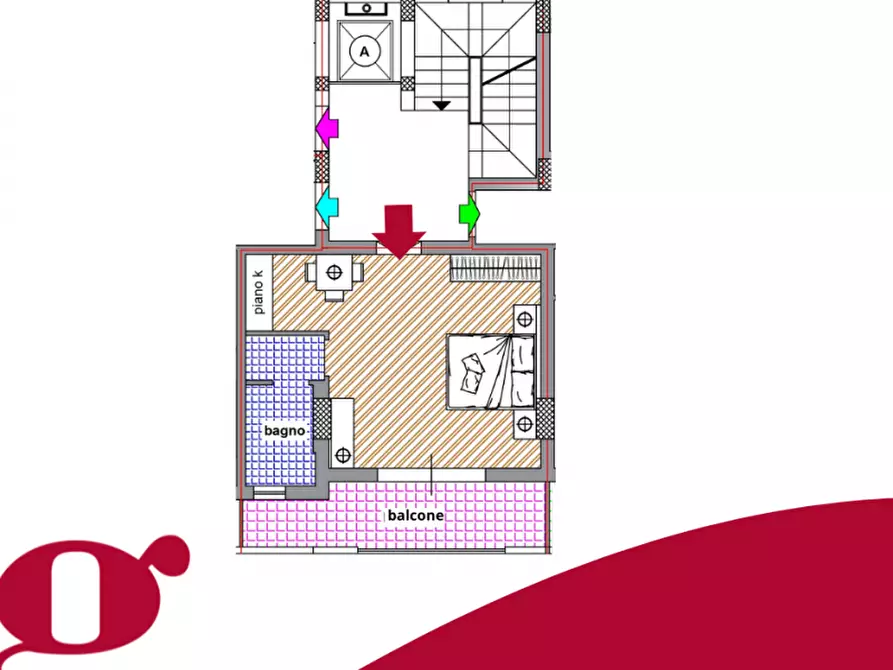 Immagine 2 di Appartamento in vendita  in MILAZZO VIA TENENTE SIRO BRIGIANO,44 a Milazzo