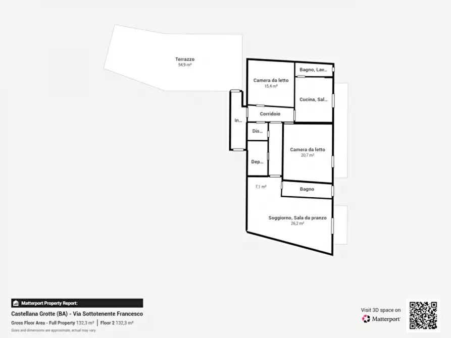 Immagine 30 di Appartamento in vendita  in via sottotenente francesco 19 a Castellana Grotte