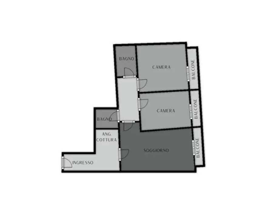 Immagine 23 di Appartamento in vendita  in Corso d'Augusto a Rimini