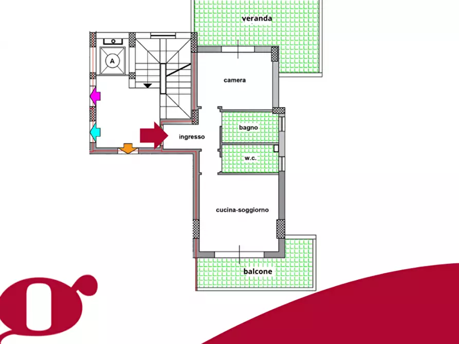 Immagine 2 di Appartamento in vendita  in MILAZZO VIA TENENTE SIRO BRIGIANO a Milazzo