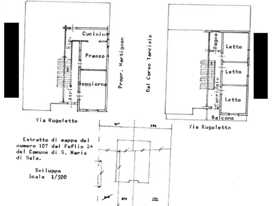Immagine 11 di Casa bifamiliare in vendita  in Via Rugoletto, 27 a Santa Maria Di Sala