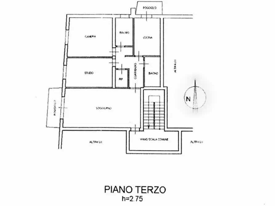 Immagine 2 di Appartamento in vendita  in Via Garigliano a Padova