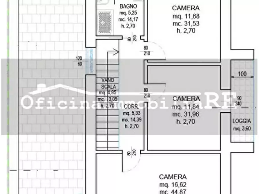 Immagine 4 di Villa in vendita  in Via Merlin a Fosso'
