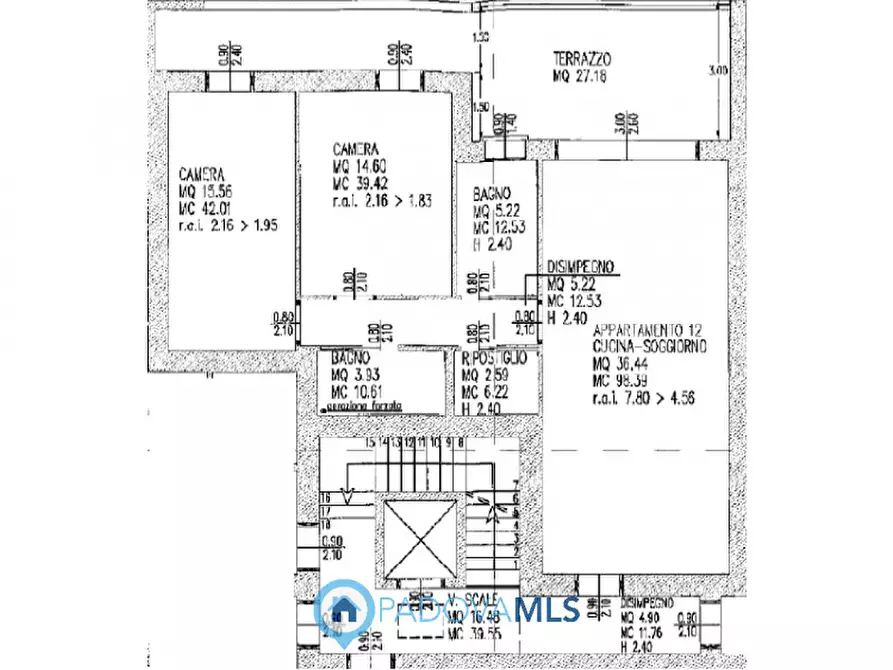 Immagine 25 di Appartamento in vendita  in Via Rovereto a Mestrino