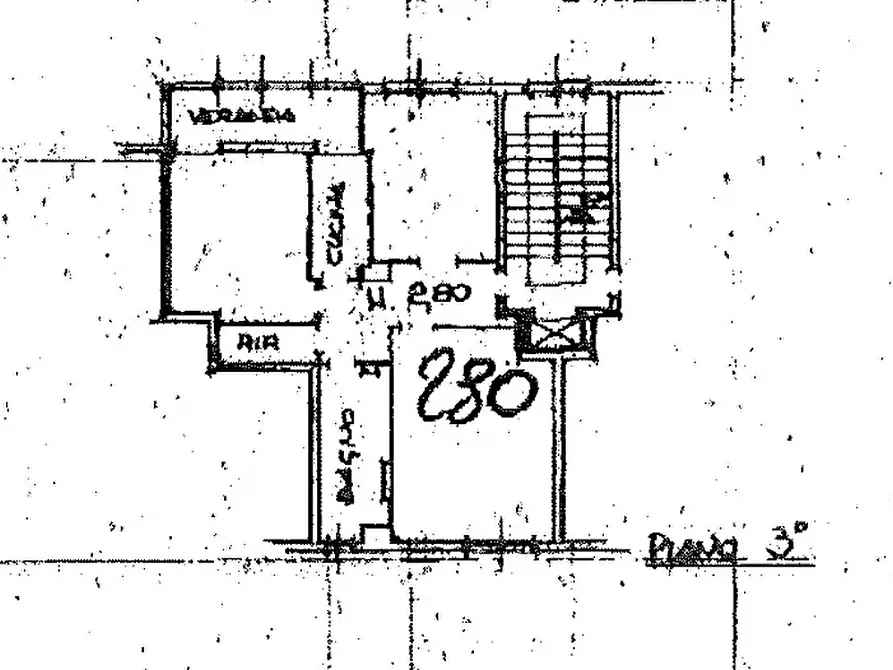 Immagine 8 di Appartamento in vendita  in Via Marco Polo,28 a Bologna