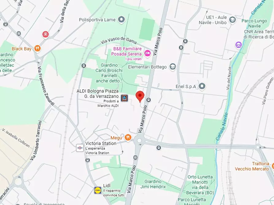 Immagine 9 di Appartamento in vendita  in Via Marco Polo,28 a Bologna