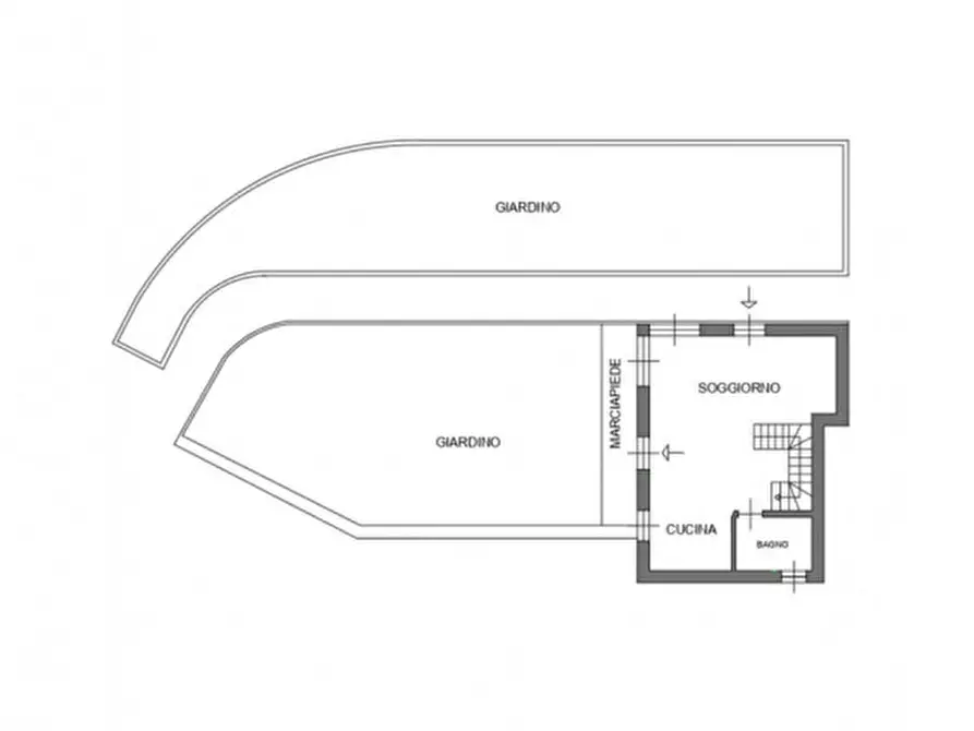 Immagine 46 di Villetta a schiera in vendita  in Via Luigi Fantoma 