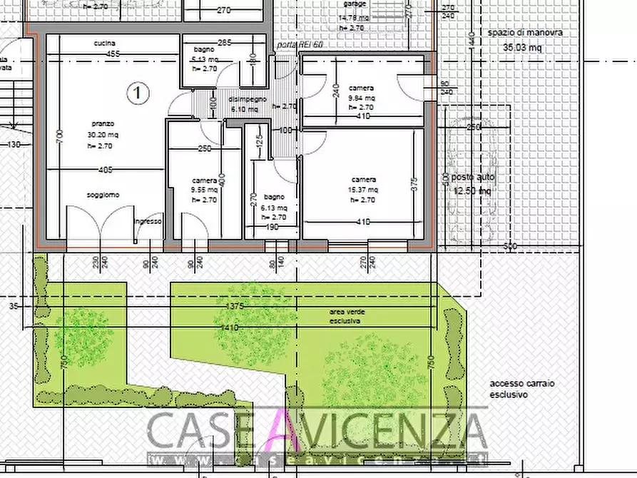 Immagine 2 di Casa trifamiliare in vendita  in Via Roma a Camisano Vicentino