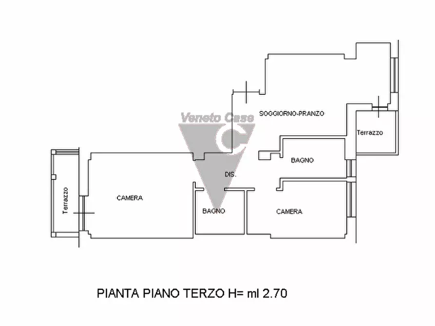 Immagine 17 di Appartamento in vendita  a Venezia