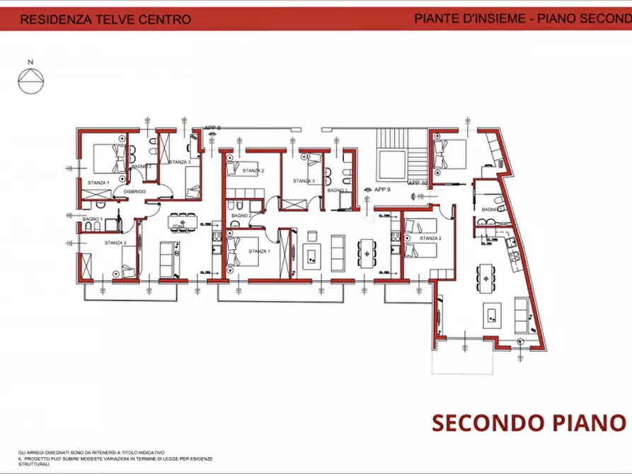 Immagine 14 di Appartamento in vendita  in Via Santa Giustina a Telve