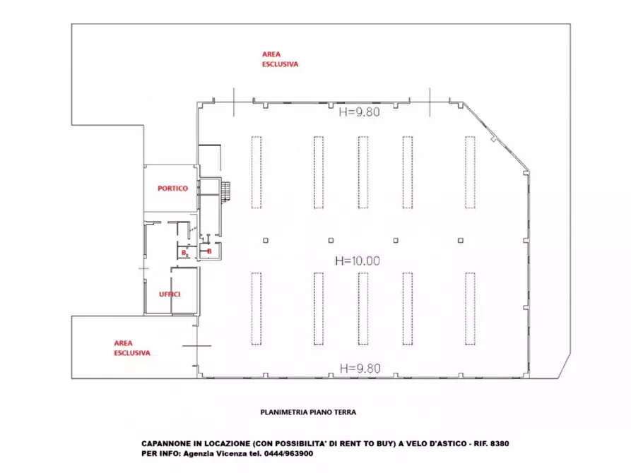 Immagine 10 di Capannone industriale in affitto  in via della Tecnica a Velo D'astico