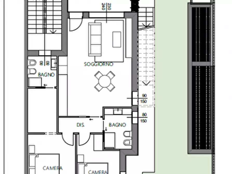 Immagine 13 di Appartamento in vendita  in Via Alcide de Gasperi a Lonato del Garda