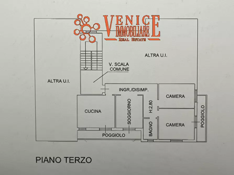 Immagine 10 di Appartamento in vendita  a Venezia