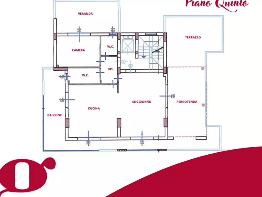 Immagine 37 di Attico in vendita  in VIA TENENTE SIRO BRIGIANO,44 a Milazzo