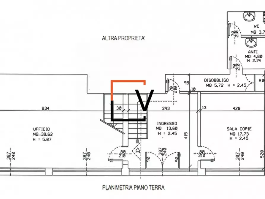 Immagine 12 di Ufficio in vendita  in Via Ugo Trevisanato a Mogliano Veneto